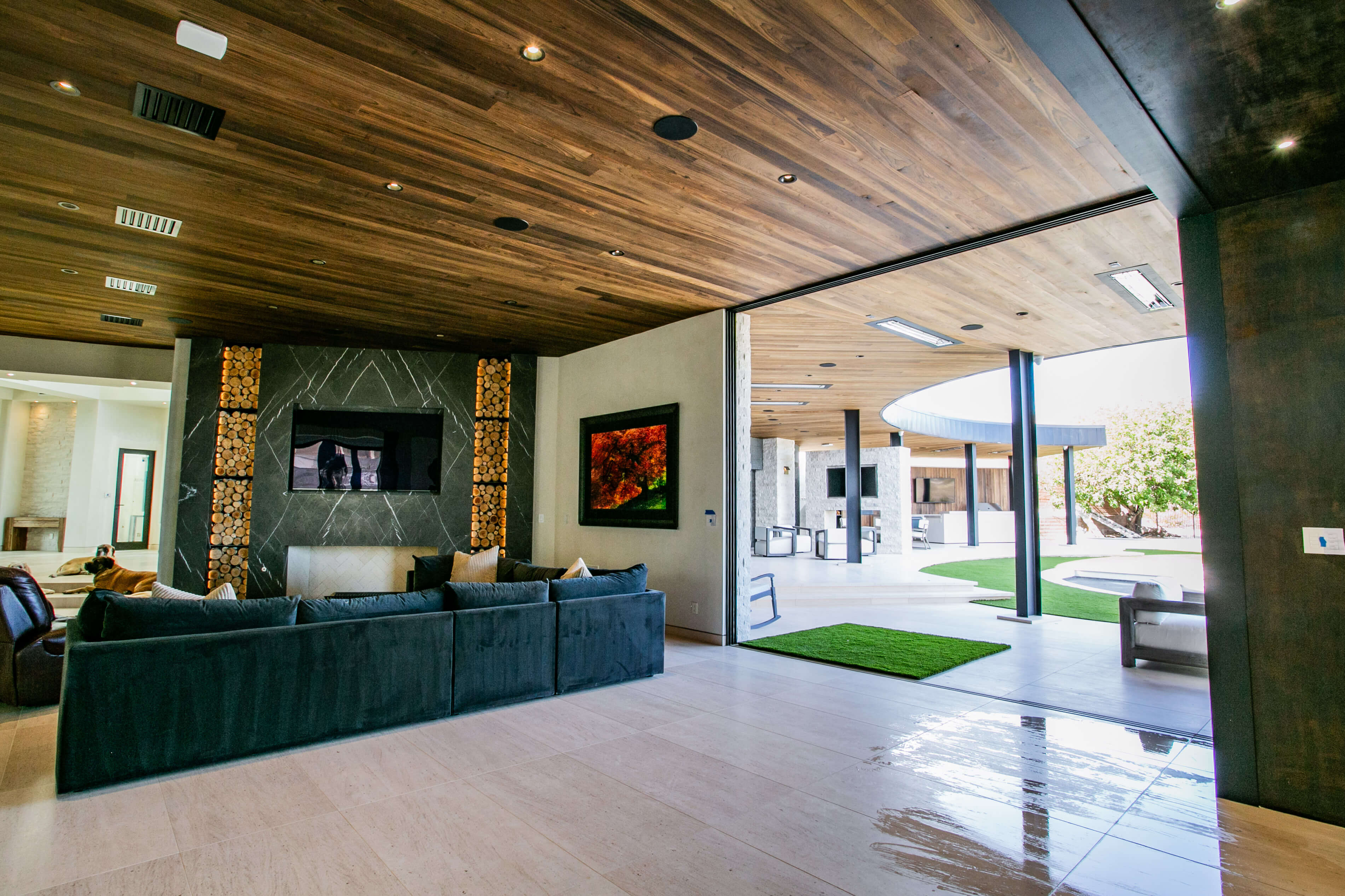 Americana™ Thermally Modified Hardwood Ceilings
